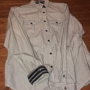 Guess men’s button down dress shirt